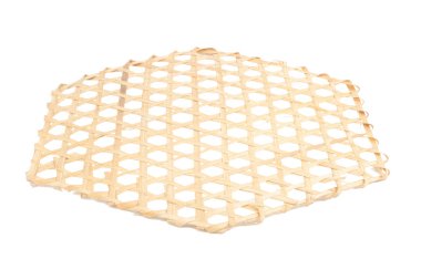 Ahşap kafes. net. Beyaz arka plan üzerinde