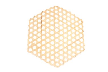 Ahşap kafes. net. Beyaz arka plan üzerinde