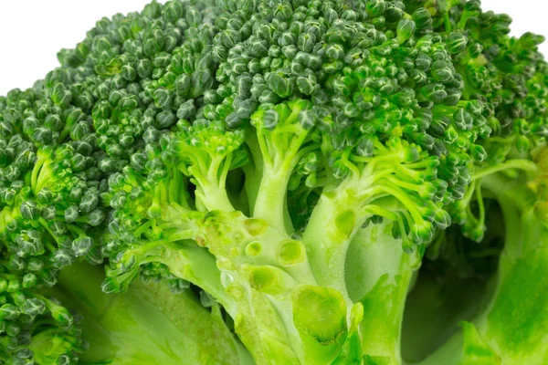 Brokolice texturu pozadí closeup — Stock fotografie
