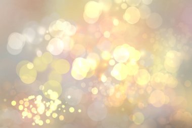 Glitter pırıltı bulanık daireler ve Noel ışıkları ile soyut altın şenlikli bokeh arka plan. Kavram Noel, Happy New Year ve diğer tatil.