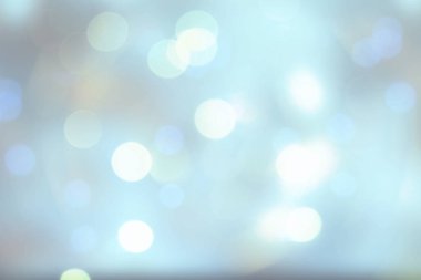 Renkli canlı görüntü mavi doku arka plan beyaz ve mavi bokeh daireler yumuşak renk tarzı ile soyut. Ürün görüntü montaj şablonu. Güzel doku.