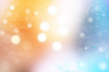 Bir Festival Happy New Year veya Noel arka plan ve beyaz bokeh ışıklar bulanık. Tasarım için alan. Kart kavramı.