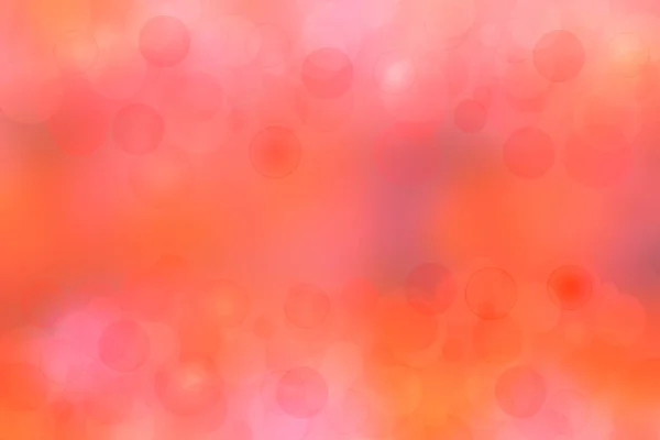 Glitter defocused sparkle bokeh circles. Card concept for Happy New Year, party invitation, valentine or other holidays.A festive abstract orange pink gradient background texture with — Stock Photo, Image