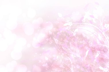 Festival pembe parlak soyut Bokeh arka plan dokusu üzerinde pastel 