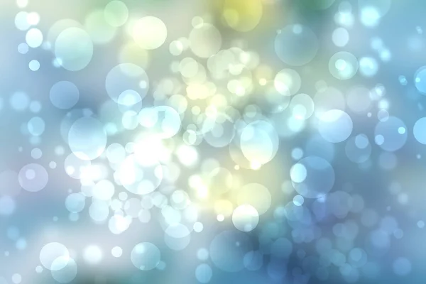 Abstract festive light blue silver bokeh background with colorfu — Stock Photo, Image