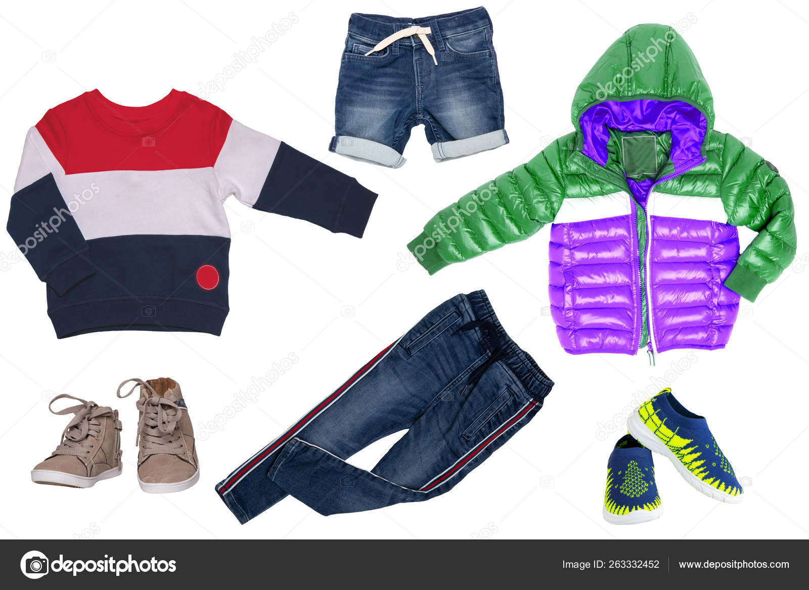 Baby Boy Boutique Clothing Set Fashion Boys Denim Jacket and Pants