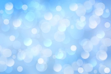Renkli ile soyut şenlikli açık mavi gümüş bokeh arka plan