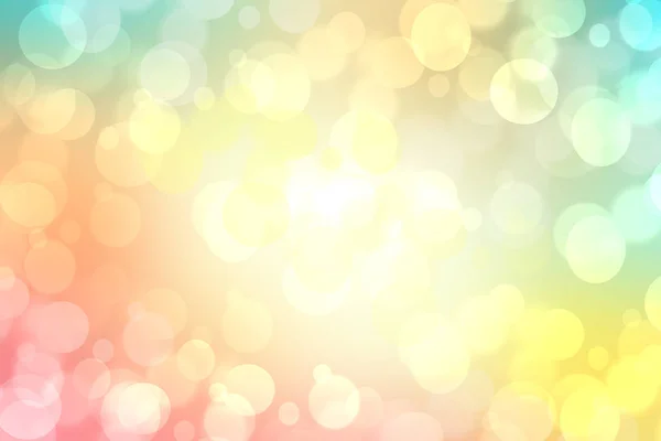 Abstract blurred fresh vivid spring summer light delicate pastel — Stock Photo, Image
