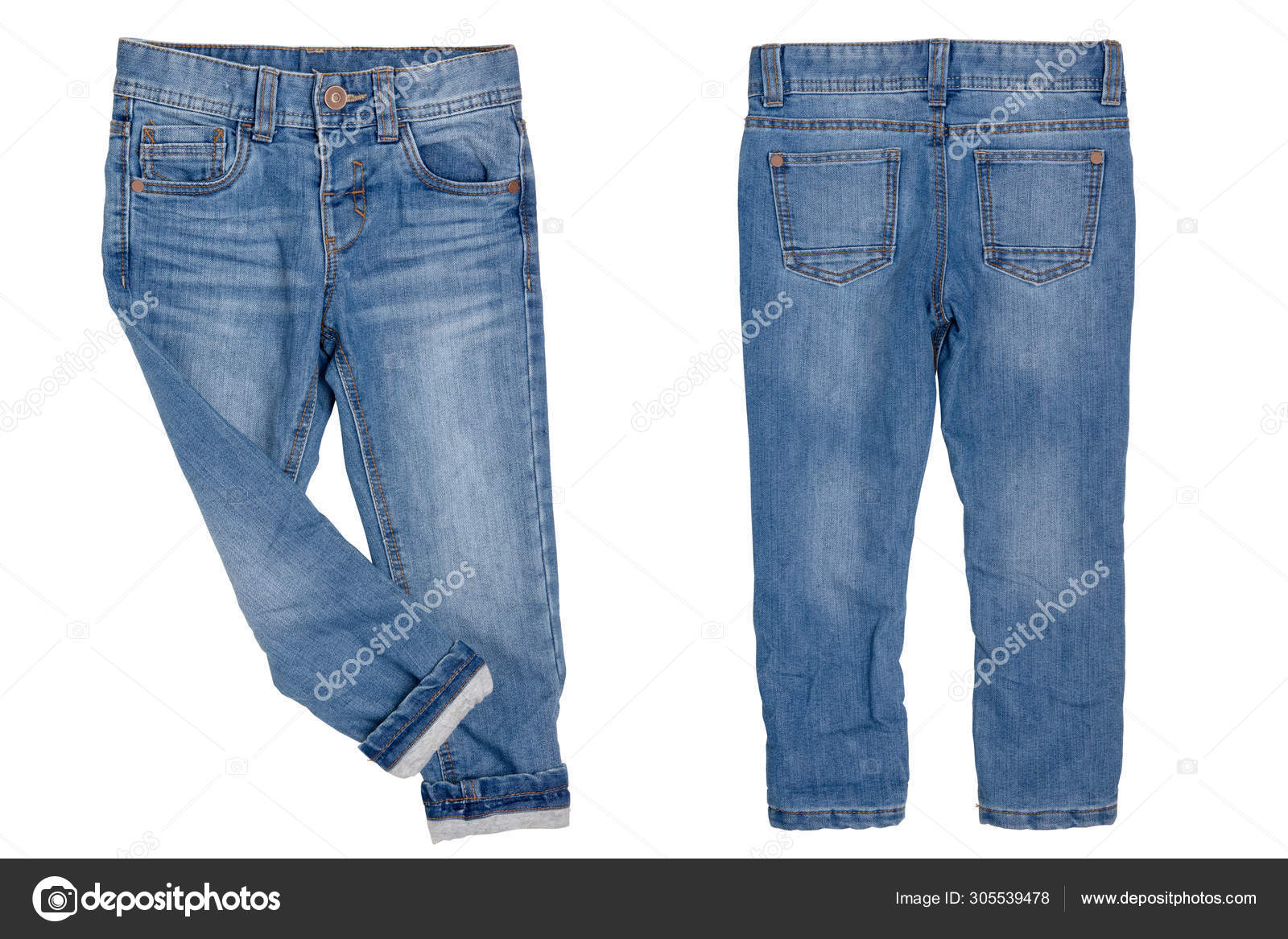blue jeans pant