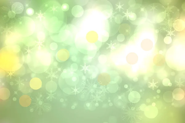 Abstract blurred festive light green white winter christmas or H — Stock Photo, Image