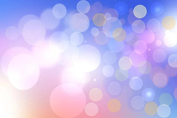 Feestuitnodiging Sjabloon Abstract Beweging Lichtblauw Oranje Glitter Bokeh Achtergrond Textuur — Stockfoto