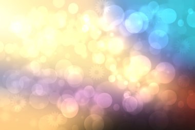 Gökkuşağı arka planı. Soyut, taze, hassas pastel renkli, renkli, fantezi gökkuşağı arkaplan dokusu ve çözünmüş bokeh ışıkları. Güzel ışık dokusu.