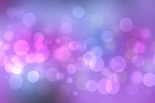 Soyut mavi gradyan pembe arkaplan dokusu. Parıldayan dairesel ışıklar ve parlayan parlayan parıltılı bokeh daireleri var. Bokeh ışık efektli güzel arkaplan.