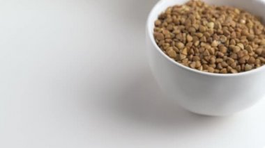 Karışık kuskus, bulgur, nohut, karabuğday ve buğday.