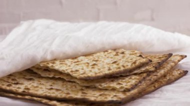 Büyük Yahudi tatil pesach matzoh Fısıh sembolleri