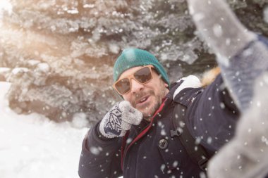 Genç Turizm al selfie günde