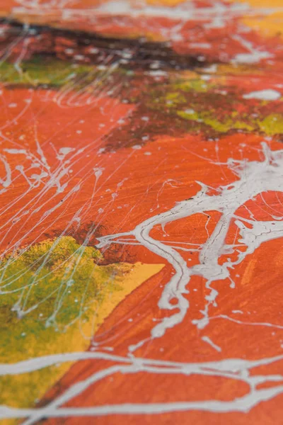 Soyut renkli yağlı boya arka plan