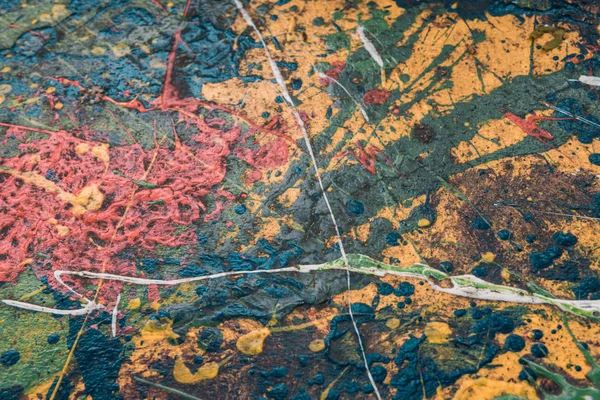 Soyut renkli yağlı boya arka plan