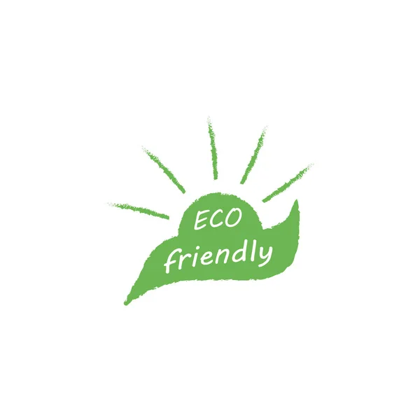 Eco Friendly, ilustracji wektorowych. — Wektor stockowy