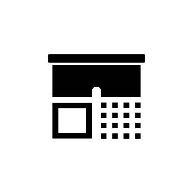 Büyük Genomik Veri Görselleştirme - DNA Testi, Barkodlama, Genom Haritası Mimarisi - Vektör Grafik Şablon ikonu