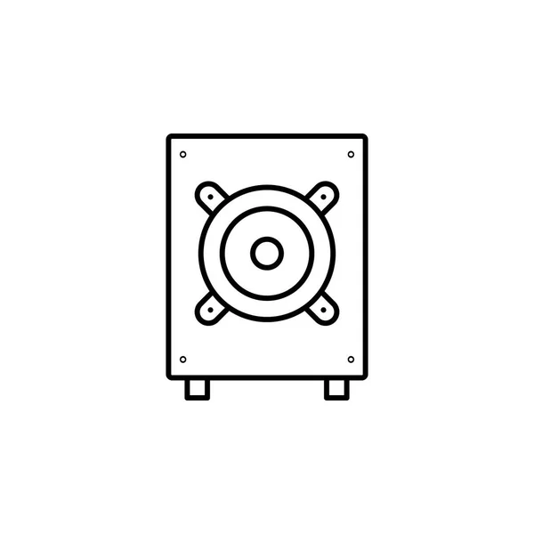 Ikona Serwera Prosty Element Ilustracja Serwer Koncepcja Symbol Sercer Wektor — Wektor stockowy