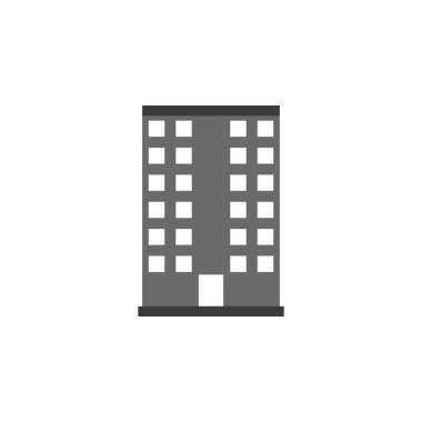 Vektör simgesi oluşturuluyor. Beyaz arkaplanda izole edilmiş bir beyaz vektör simgesi - vektör. Simge oluşturuluyor.