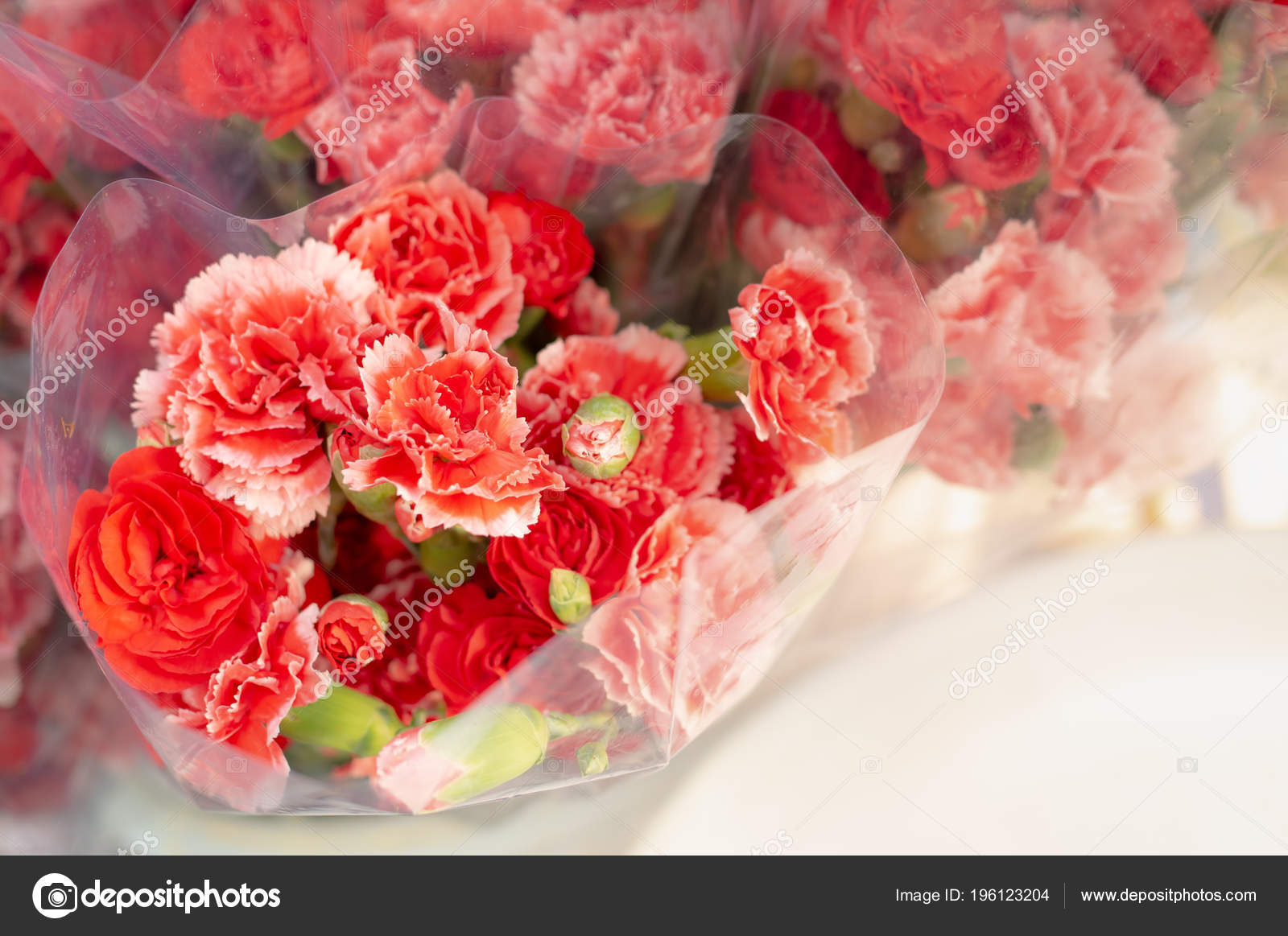 clear plastic wrap for flowers