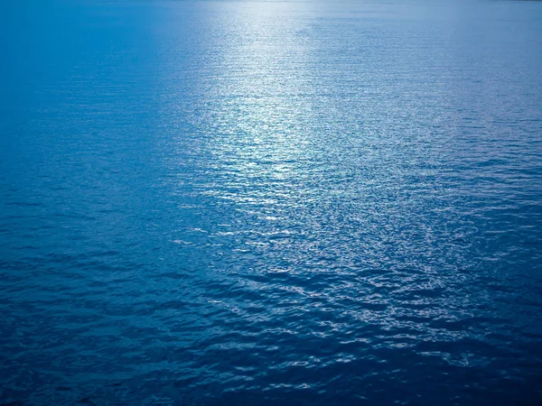 Blue Peace Surface Mer Avec Peu Fond Vague Fond Eau — Photo