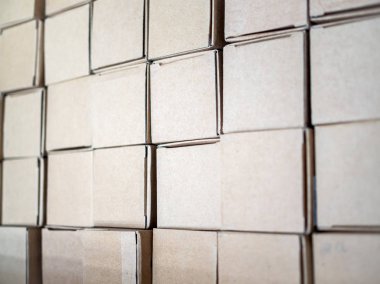 Karton kutuları paket arka plan yığını