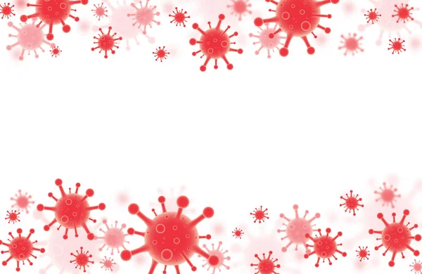 Virus Covid Coronavirus 2019 Nconcept Épidémie Cov Virus Flottant Dans — Photo