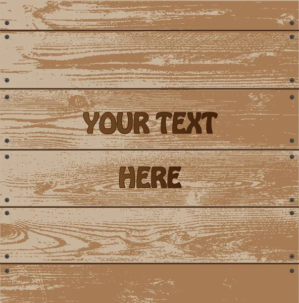 Fondo de textura de tablón marrón madera. Ilustración vectorial . Ilustración de stock