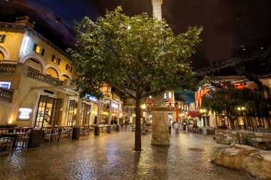 Johannesburg, Güney Afrika, 19 Ağustos - 2016: iç kumarhane ve alışveriş merkezi.