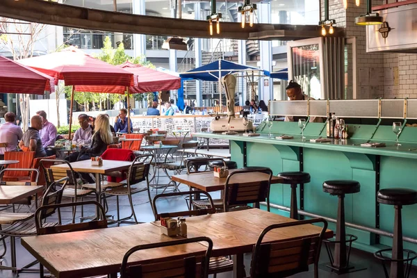 Pretoria Sudáfrica Agosto 2018 Interior Cafetería Centro Comercial —  Fotos de Stock