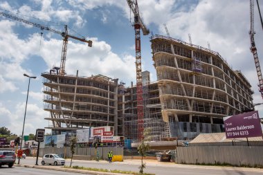 144 Oxford Rosebank yapım aşamasında