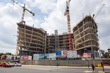 144 Oxford Rosebank yapım aşamasında