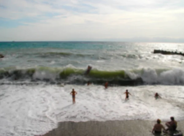 Fondo Borroso Hermosa Imagen Las Vacaciones Verano — Foto de Stock