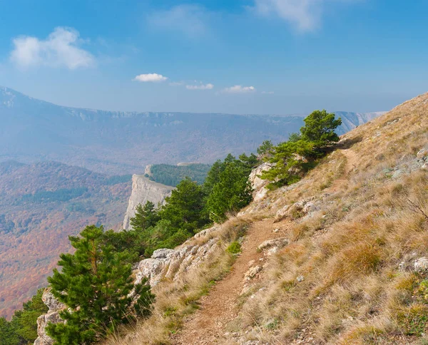 Hiking Path Crimean Mountains — Stock Photo, Image