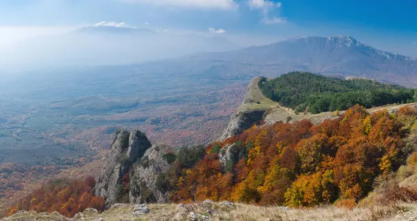 Panoramische Landschaft Auf Der Alm Demerdzhi Krim Ukraine — Stockfoto