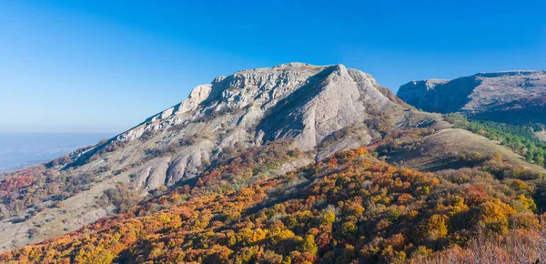 Bald Ivan Mountain Morning Light Autumn Season Mountain Pasture Demerdzhi — Stock Photo, Image