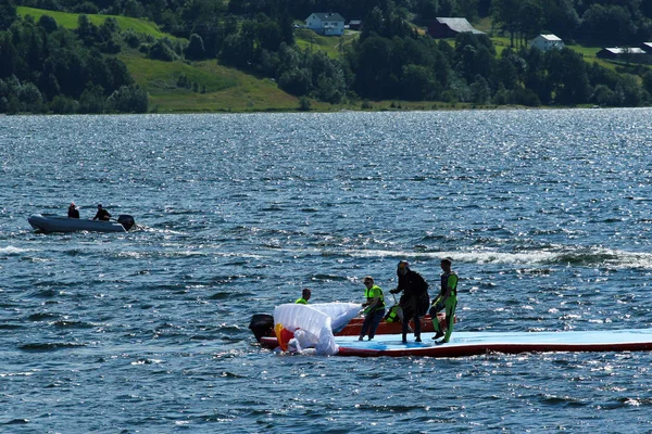 Voss Norvège Juin 2018 Ekstremsportveko 2018 Semaine Extrême Voss Grand — Photo