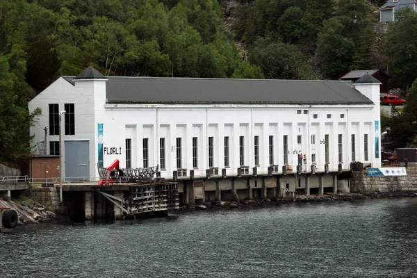 Florli Noruega Junio 2018 Antigua Central Hidroeléctrica Florli Lysefjord Construida — Foto de Stock