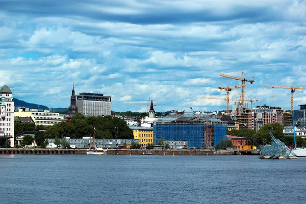 Oslo Norwegen Juni 2018 Oslo Waterfront Vom Viertel Sorenga Aus — Stockfoto