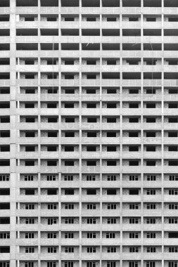 Çok öykülü Konut Binası İnşaat sırasında Windows