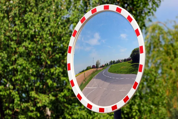 Mirror Country Road — Stock Photo, Image