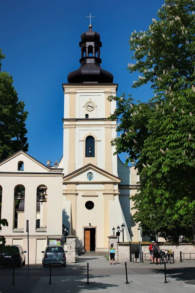 Narol Polska Maja 2018 Kościół Narodzenia Najświętszej Maryi Panny Centrum — Zdjęcie stockowe