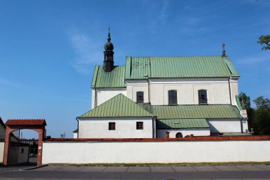 Stalowa Wola, Polonya - 29 Nisan 2018: Sipariş, Friars küçük Stalowa Wola Rozwadow kilise cemaatine ait maymunlar, manastır.