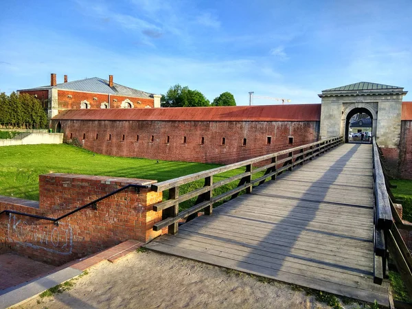 Zamosc Polônia Maio 2018 Museu Arsenal Nadszaniec Fortificações Armamento Uma — Fotografia de Stock