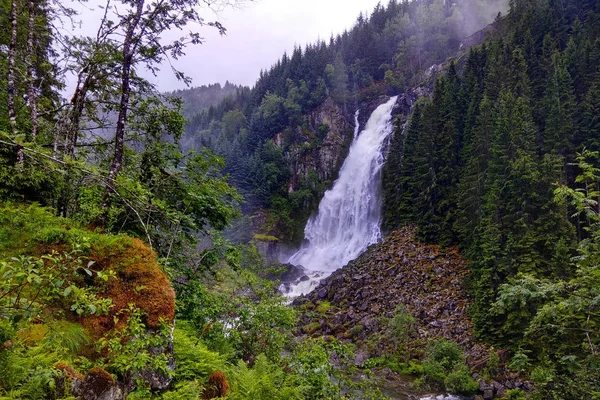 Wasserfall Espelandsfossen Der Gemeinde Odda Kreis Hordaland Norwegen — Stockfoto