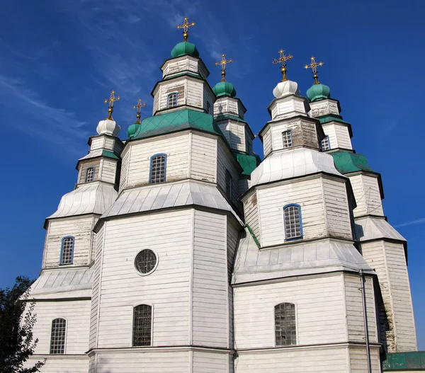 Più Grande Chiesa Legno Dell Ucraina Patrimonio Dell Umanità Dell — Foto Stock