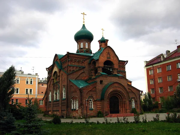 Kazán Rusia Agosto 2009 Iglesia Los Viejos Creyentes Nuestra Señora —  Fotos de Stock